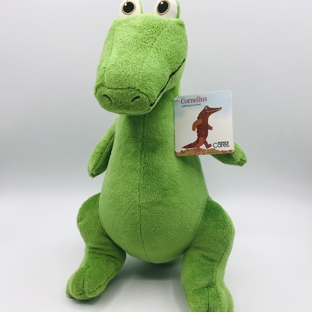 Cornelius Alligator A Fable By Leo Lionni Plush Kohls Cares Stuffed 12" Toy NEW
